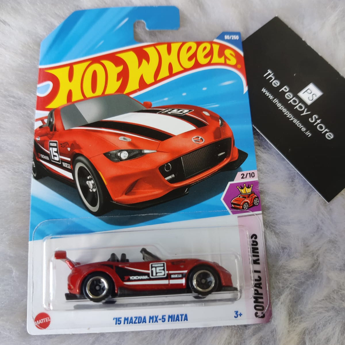 Hot Wheels Imported '15 Mazda MX-5 Miata Vehicle Exclusive Collection 2025 C and D Case