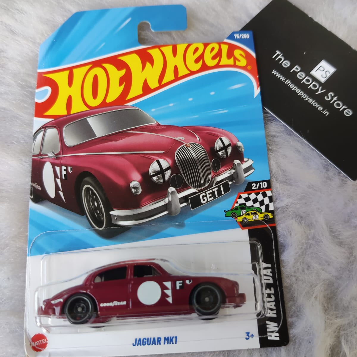 Hot Wheels Imported Jaguar MK1 Vehicle Exclusive Collection 2025 C and D Case