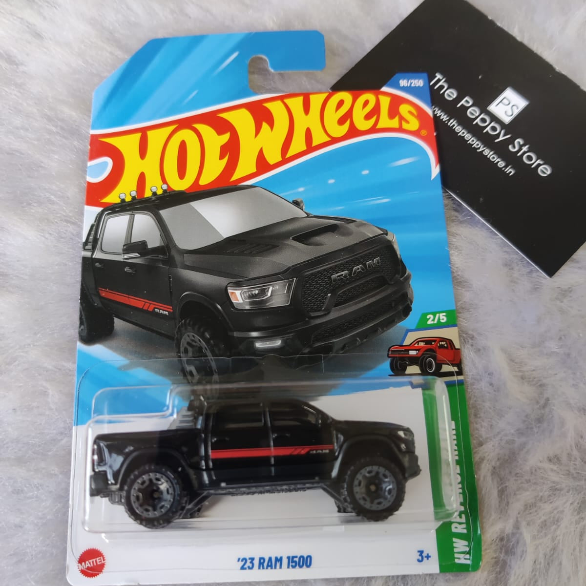 Hot Wheels Imported '23 Ram 1500 Vehicle Exclusive Collection 2025 C and D Case