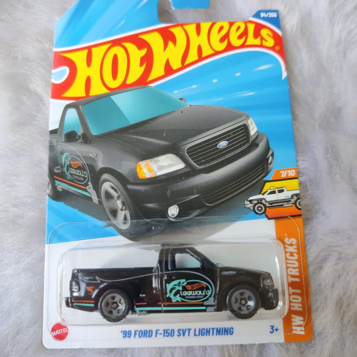 Hot Wheels Imported '99 Ford F-150 SVT Lightning Vehicle Exclusive Collection 2025 C and D Case