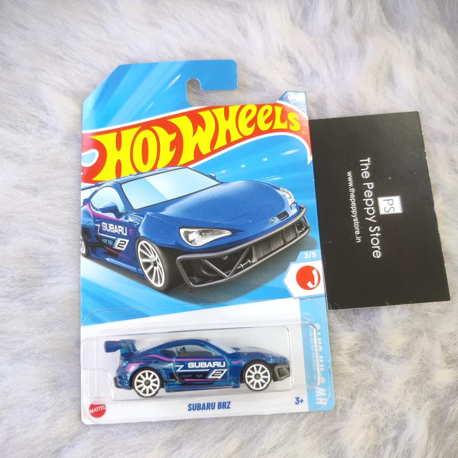 Hot Wheels Imported Subaru BRZ Vehicle Exclusive Collection 2025 C and D Case