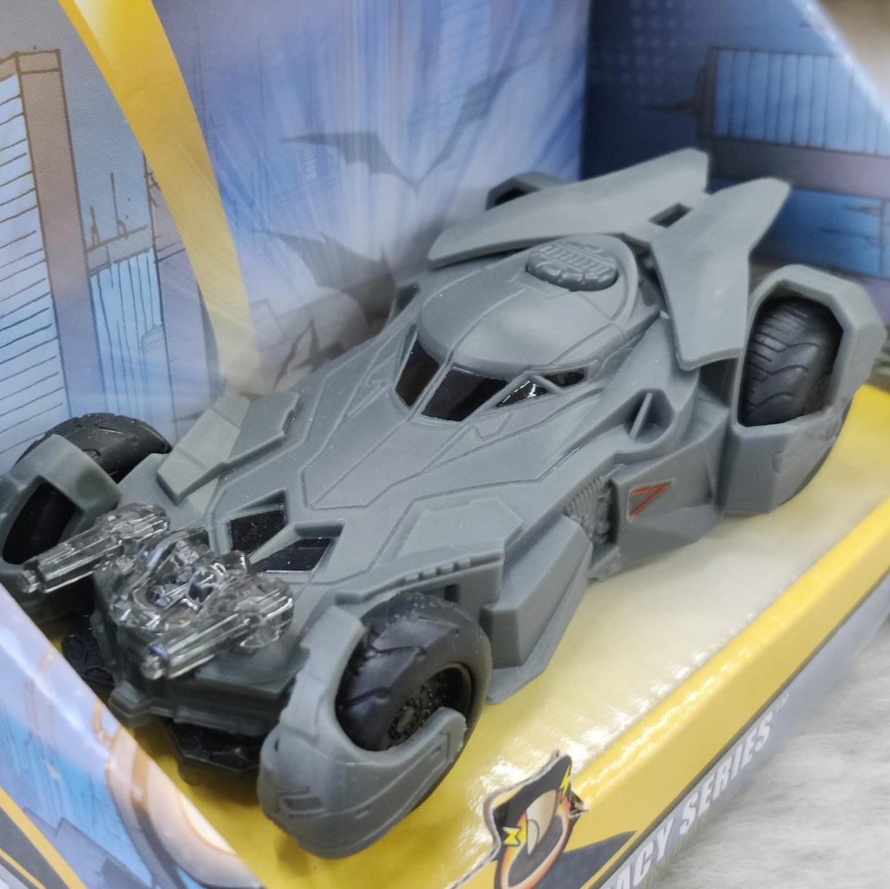 DC Legacy Series Batmobile Die Cast Metal Car Model With Lights And Realistic Sound (Select From Drop Down Menu)