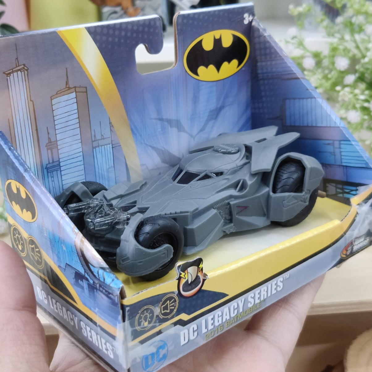 DC Legacy Series Batmobile Die Cast Metal Car Model With Lights And Realistic Sound (Select From Drop Down Menu)