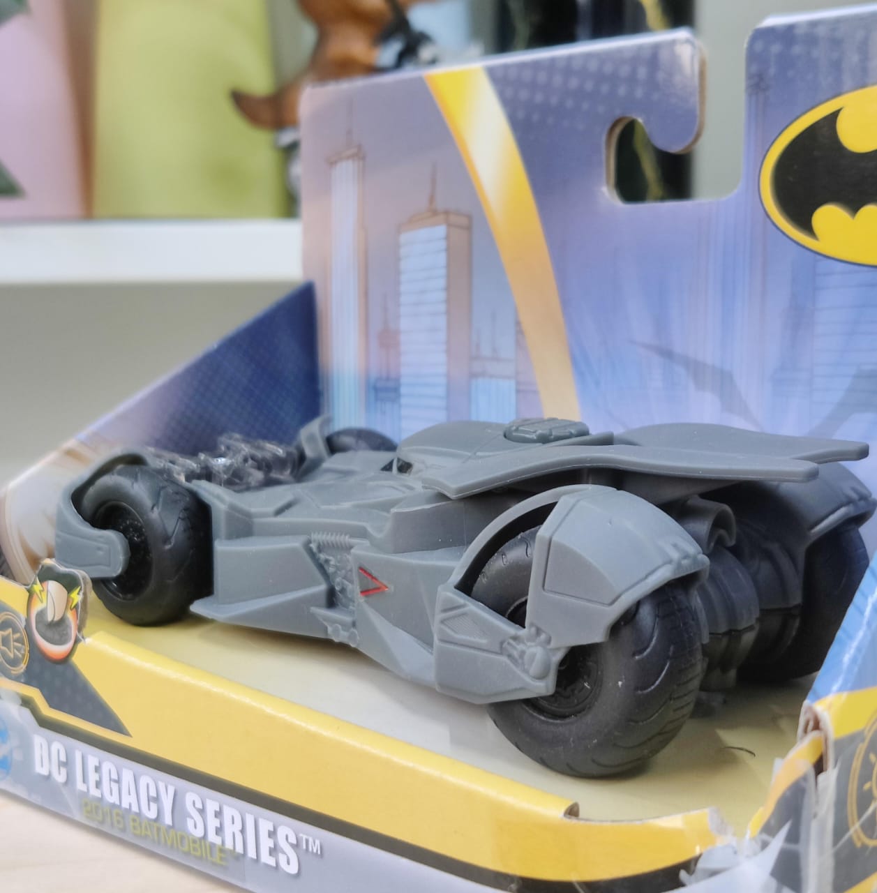 DC Legacy Series Batmobile Die Cast Metal Car Model With Lights And Realistic Sound (Select From Drop Down Menu)