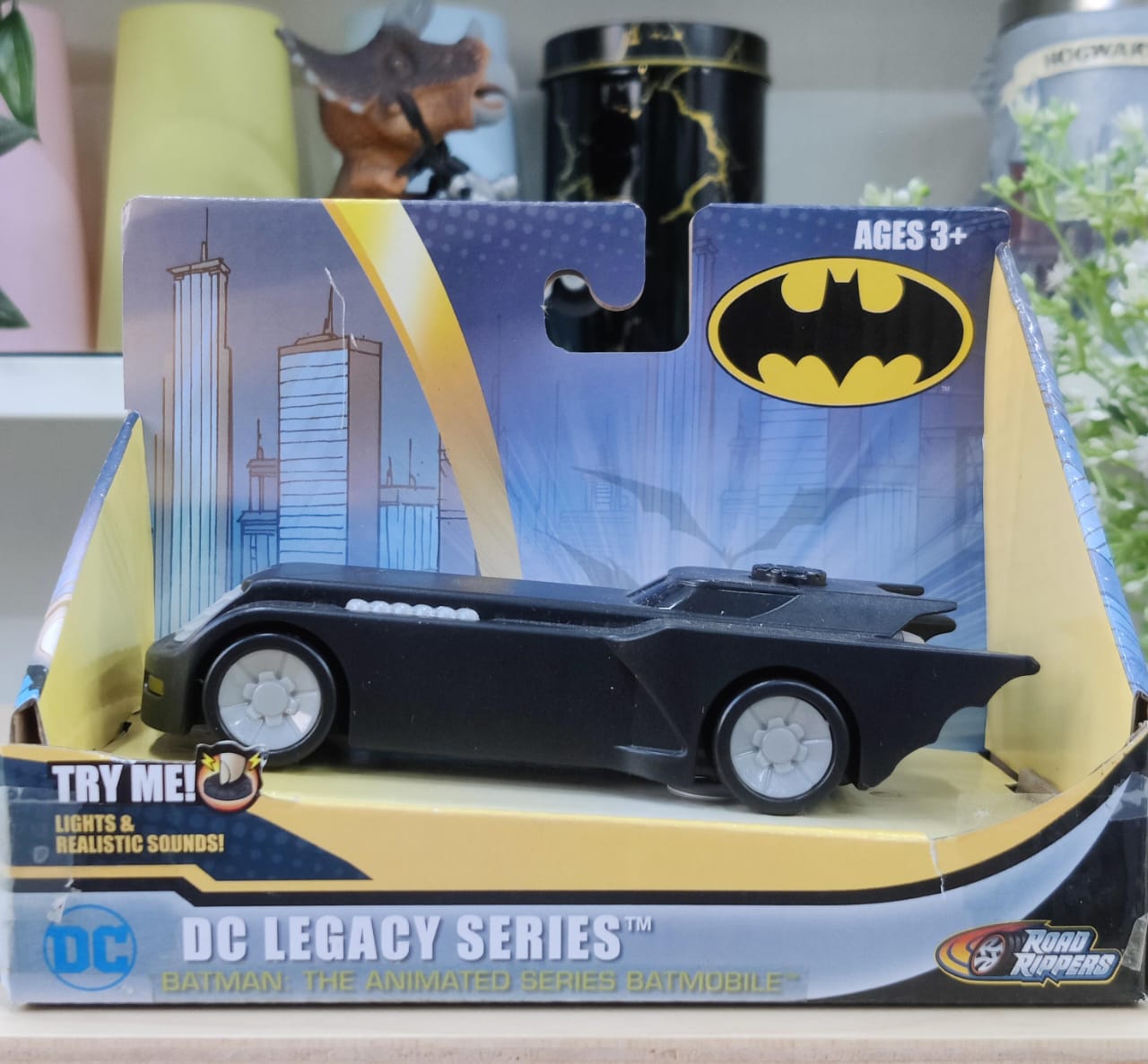 DC Legacy Series Batmobile Die Cast Metal Car Model With Lights And Realistic Sound (Select From Drop Down Menu)