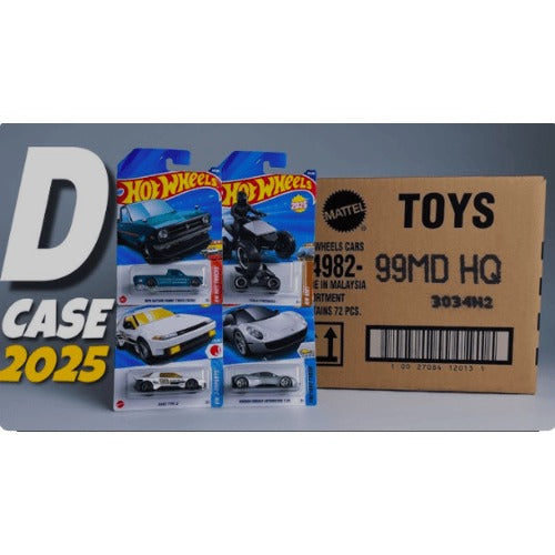 Pre-Order Hot Wheels Imported D Case 2025 - Expected Shipping by 1st Week Of April (No Cash On Delivery Allowed) - Prepaid Orders Only