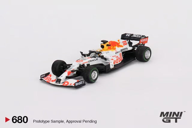 Mini GT Red Bull Racing RB16B #33 - Max Verstappen 2021 Turkish Grand Prix 2nd Place