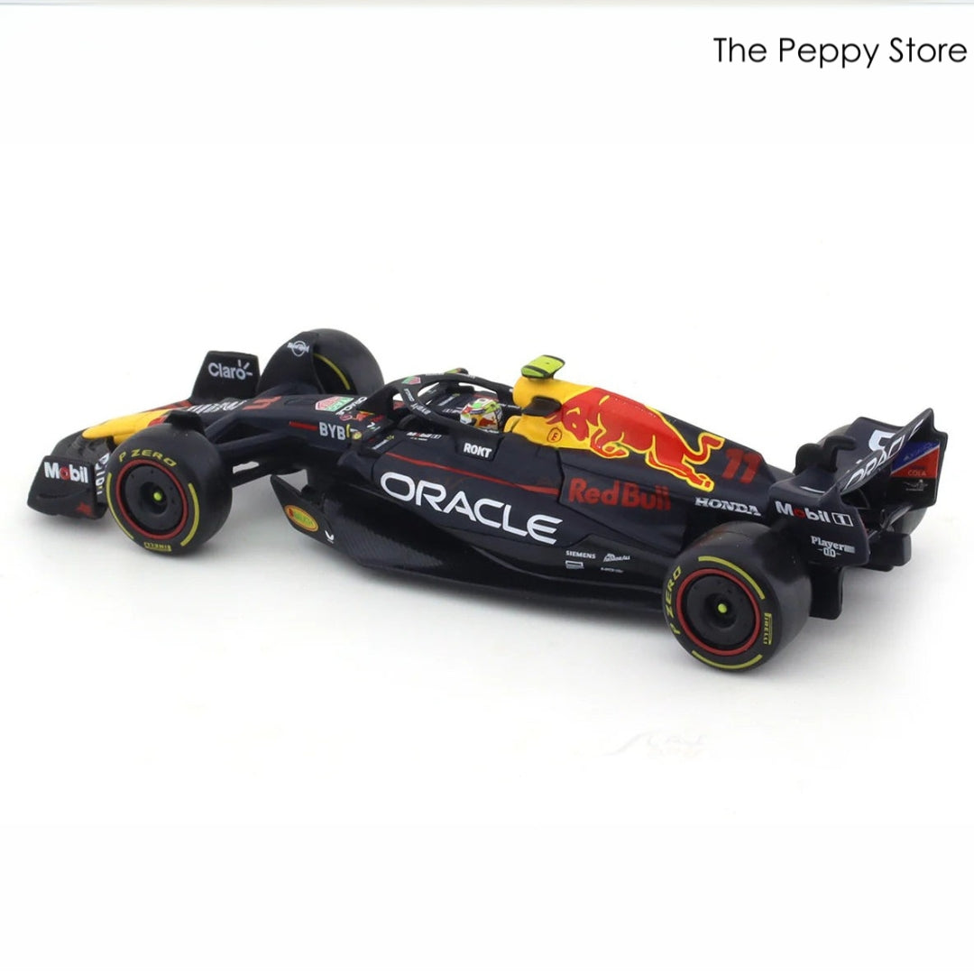 Bburago - 1/43 Diecast Scale Model 2023 Oracle Red Bull Racing RB19 #11 Sergio Perez