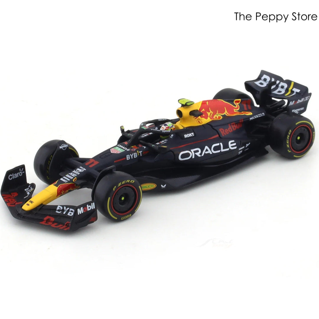 Bburago - 1/43 Diecast Scale Model 2023 Oracle Red Bull Racing RB19 #11 Sergio Perez