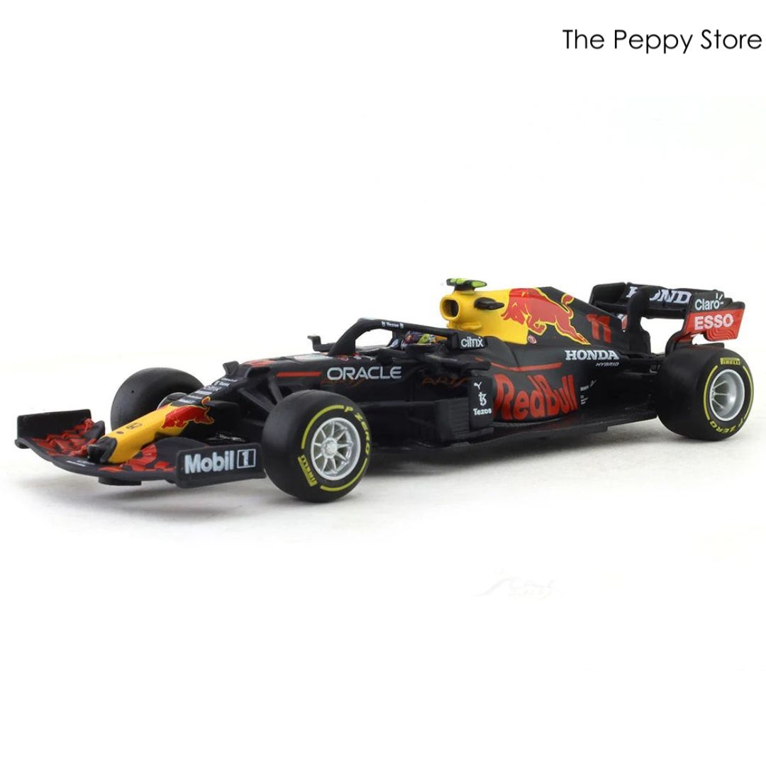 Bburago - 1/43 Diecast Scale Model 2021 RedBull racing RB16B #11 Sergio Perez SP11