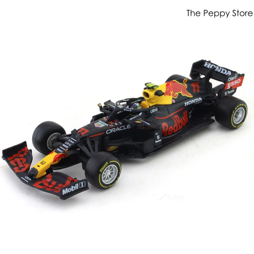 Bburago - 1/43 Diecast Scale Model 2021 RedBull racing RB16B #11 Sergio Perez SP11