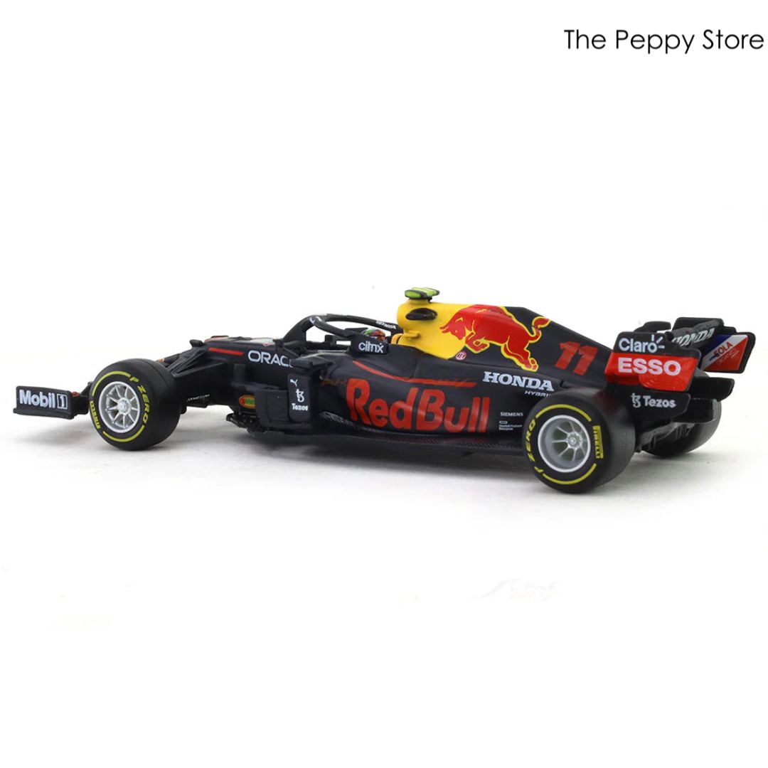 Bburago - 1/43 Diecast Scale Model 2021 RedBull racing RB16B #11 Sergio Perez SP11