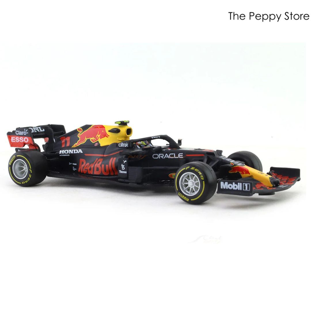 Bburago - 1/43 Diecast Scale Model 2021 RedBull racing RB16B #11 Sergio Perez SP11