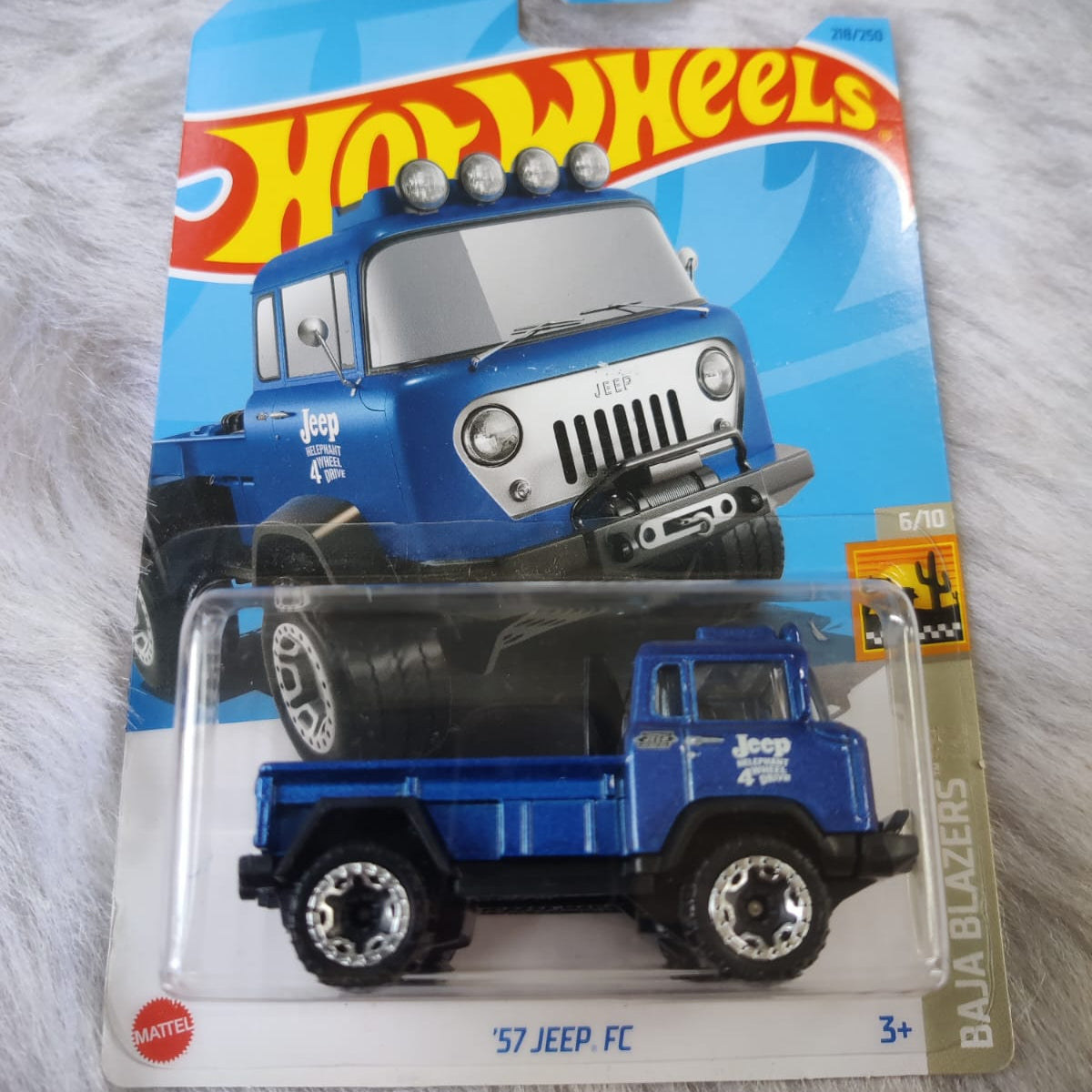 Hot Wheels Imported '57 Jeep EC Recharge Vehicle Exclusive Collection