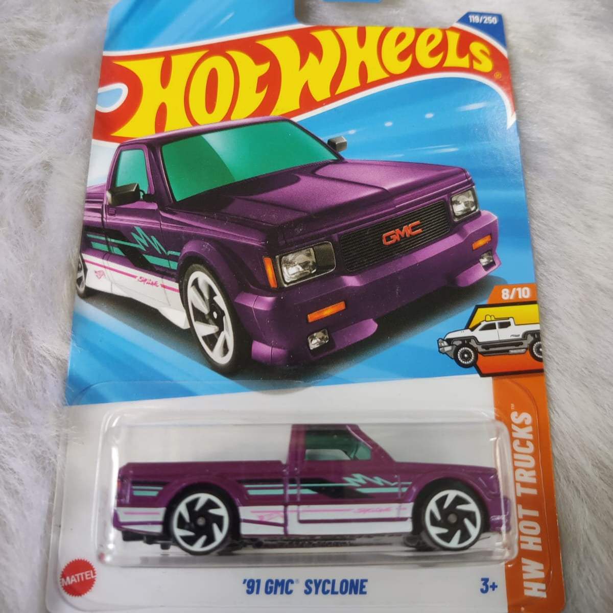 Hot Wheels Imported '91 GMC' Syclone Vehicle Exclusive Collection