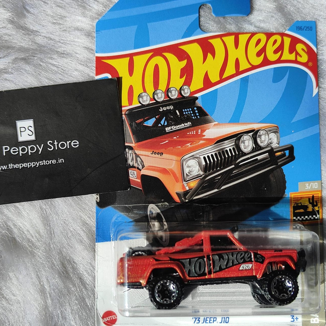 Hot Wheels Imported '73 Jeep J10 Vehicle Exclusive Collection