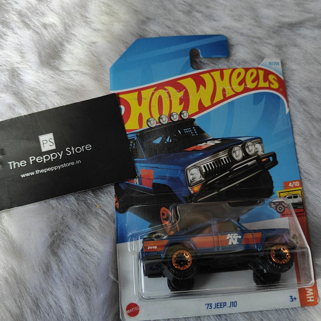 Hot Wheels Imported '73 Jeep J10 Vehicle Exclusive Collection