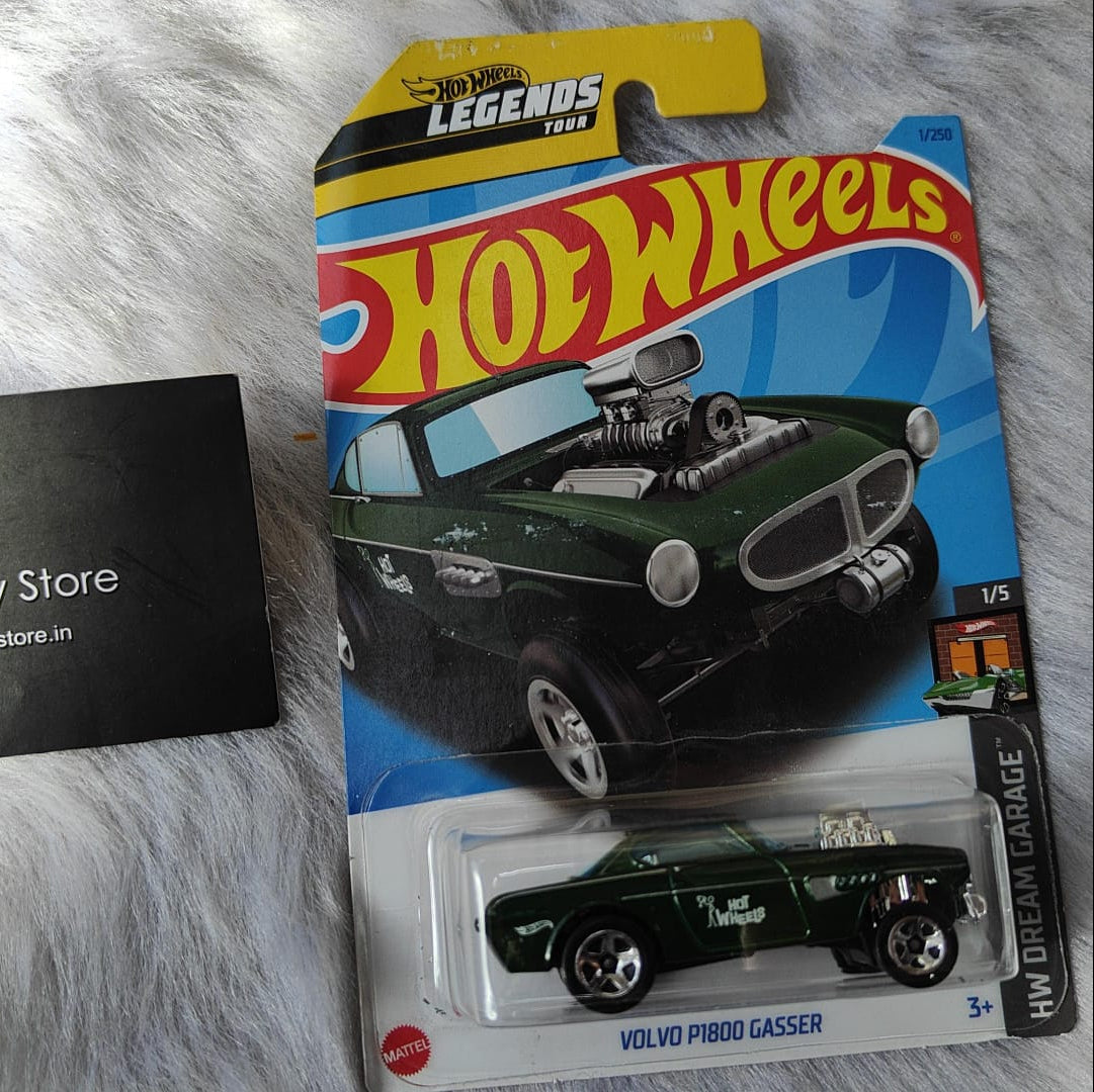 Hot Wheels Imported Volvo P1800 Gasser Vehicle Exclusive Collection