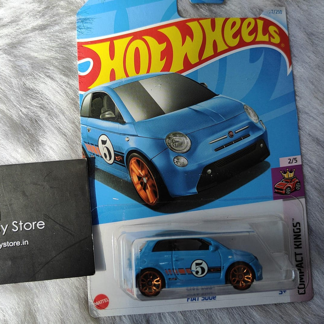 Hot Wheels Imported Fiat 500e Vehicle Exclusive Collection