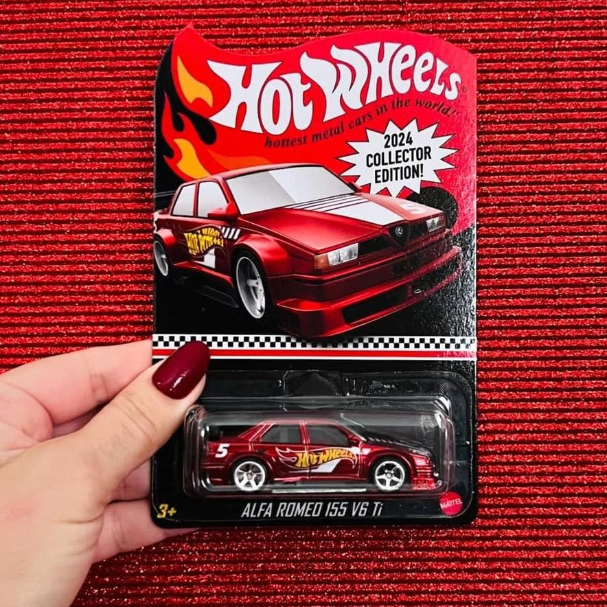 Hot Wheels Alfa Romeo 155 V6 Ti 2024 Collector Edition With Free Protector