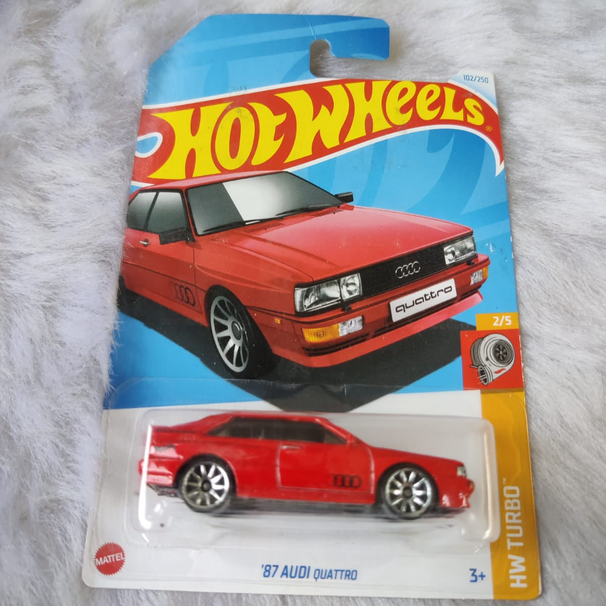 Hot Wheels Imported '87 Audi Quattro  Vehicle Exclusive Collection