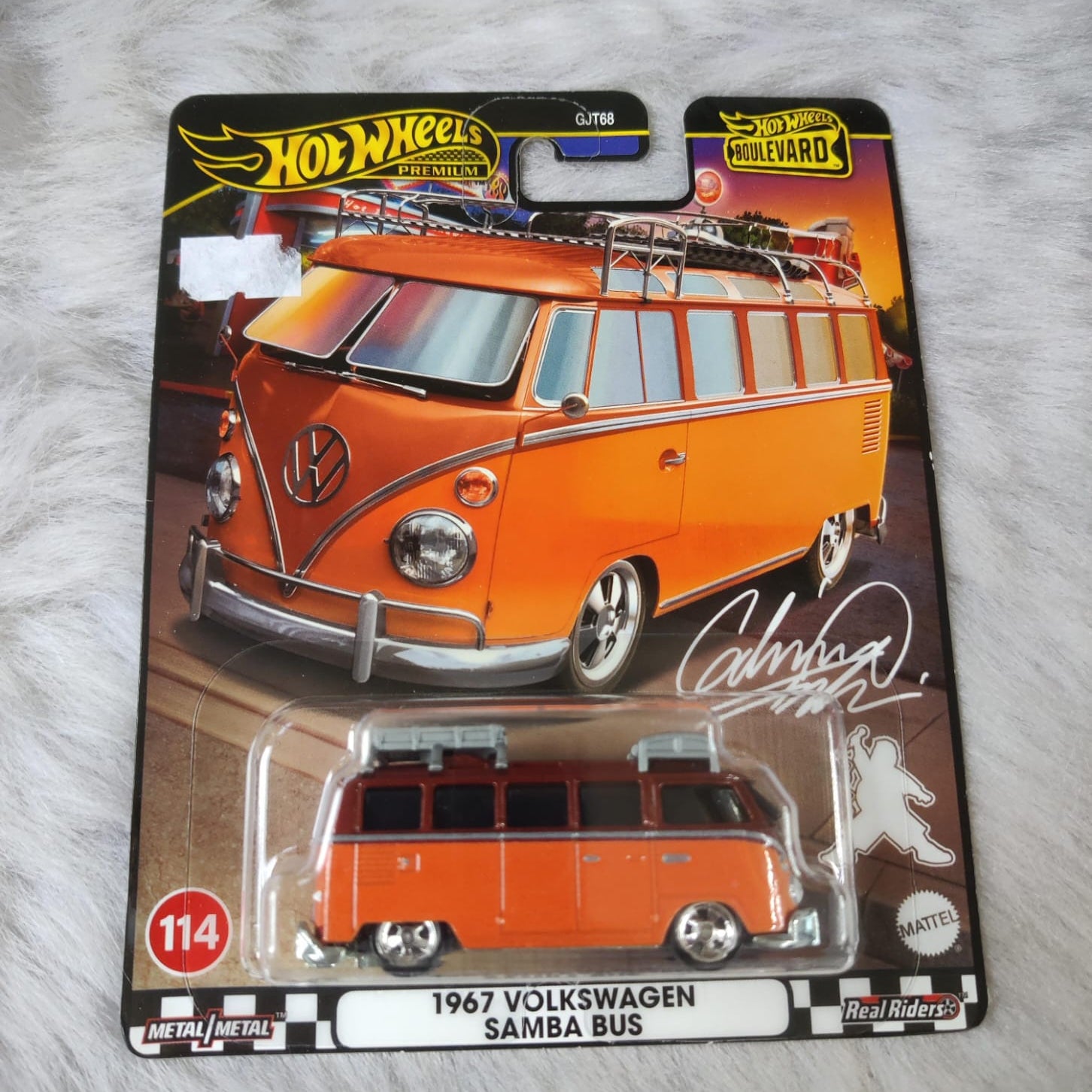 Hot Wheel 1967 Volswagen Samba Bus 2024 Collector Edition With Free Protector