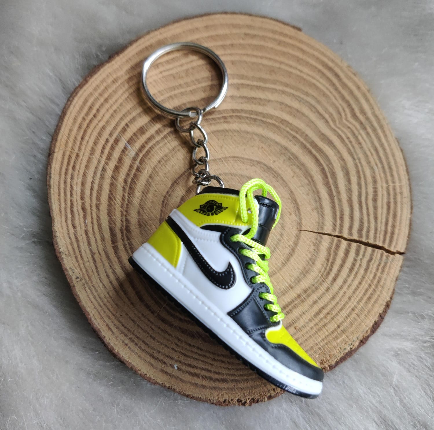 3D Sneaker Keychain - Yellow