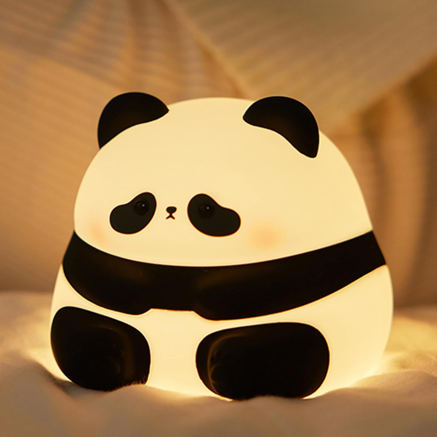 Panda Colour- Changing 3D Silicon Lamp - USB Chargeable