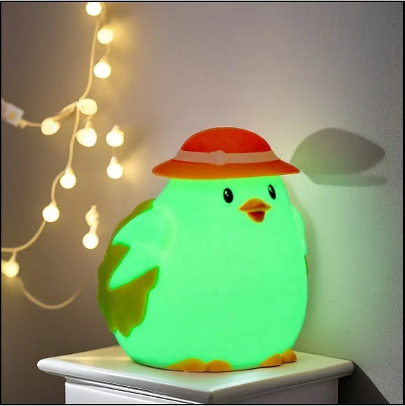 Cute Duck 3D Silicon Lamp