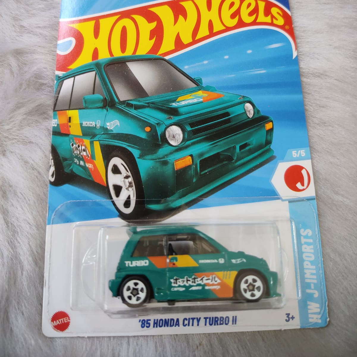 Hot Wheels Imported Treasure Hunt '85 Honda City Turbo H Exclusive Collection
