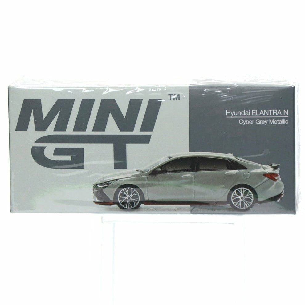 Mini GT Code 386 Hyundai Elantra N Cyber Grey Metallic