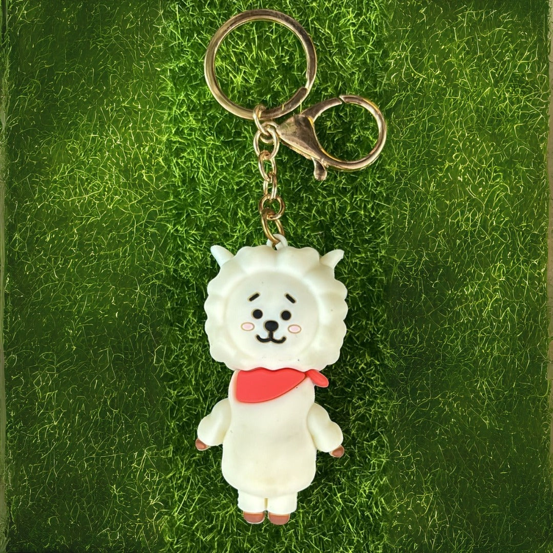 BT21 RJ 3D Keychain With Bagcharm