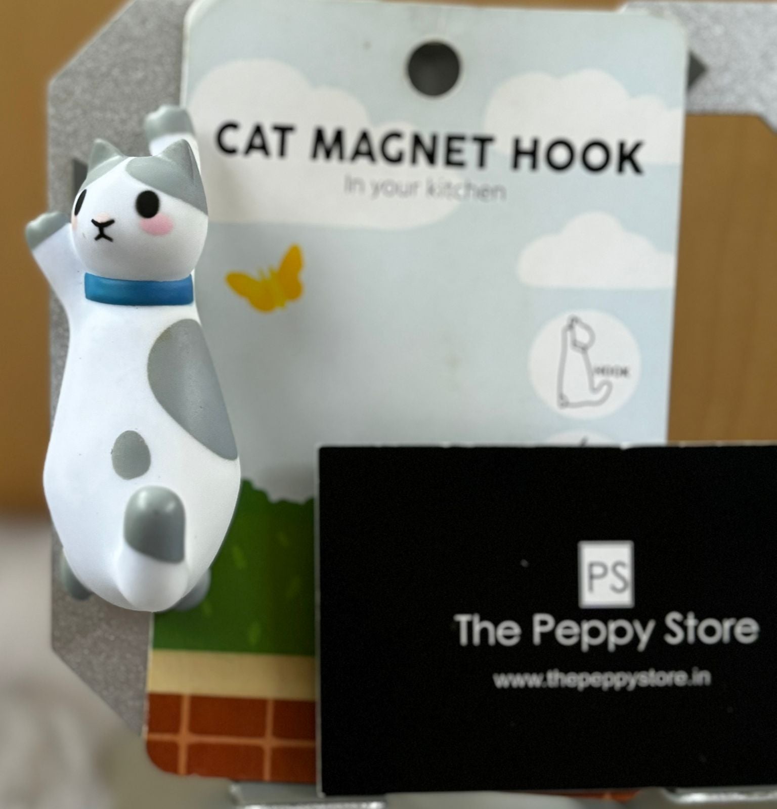 Cute Cat Magnet Hook (Select From Drop Down Menu)