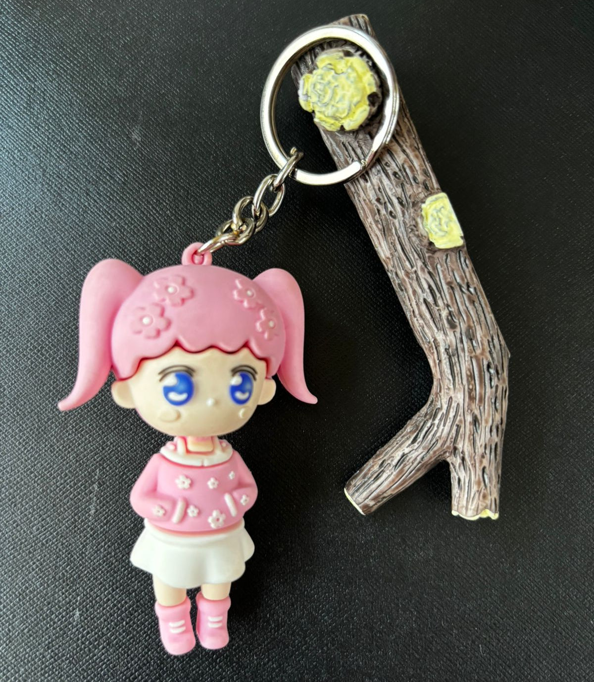 Girl Pvc Keychain
