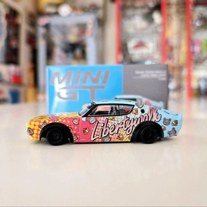 Mini GT Code 698 Nissan Skyline Kenmeri Liberty Walk LBWK KUMA