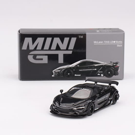 Mini GT Code #777 Mclaren 720S LB Works (Black)