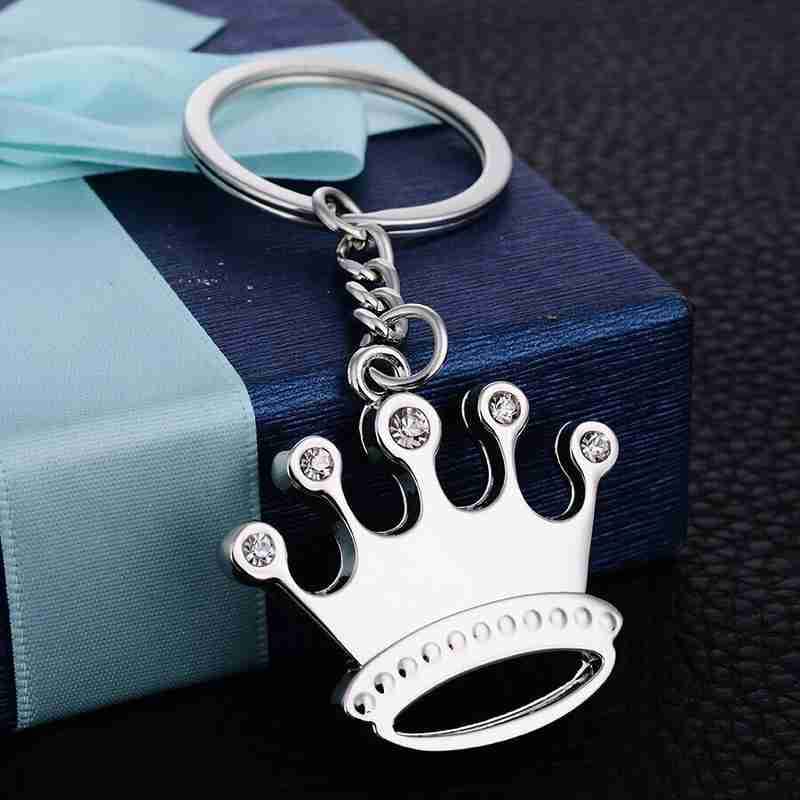 Buy Crown Metal Keychain - The Peppy Store