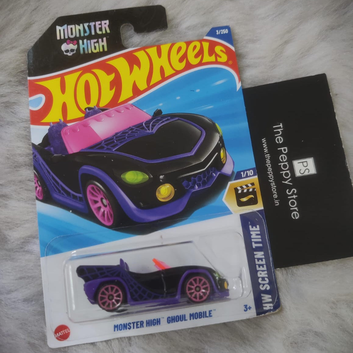 Hot Wheels Imported G 2025 Case Vehicle Exclusive Collection - Monster High Ghoul Mobile