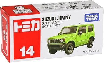Takara Tomy Tomica Scale 1 : 57 - 14 Suzuki Jimny