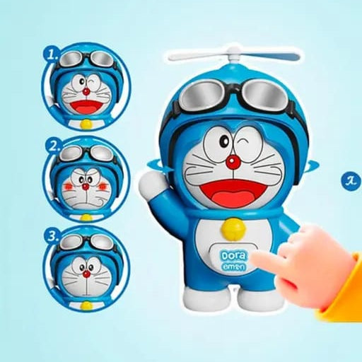 Doraemon 3D Mood Swing Keychain With Bagcharm (Select From Drop Down Menu)