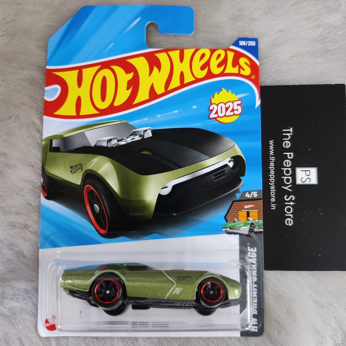 Hot Wheels 2025 J and K Case Vehicle Exclusive Collection - Slide Burn