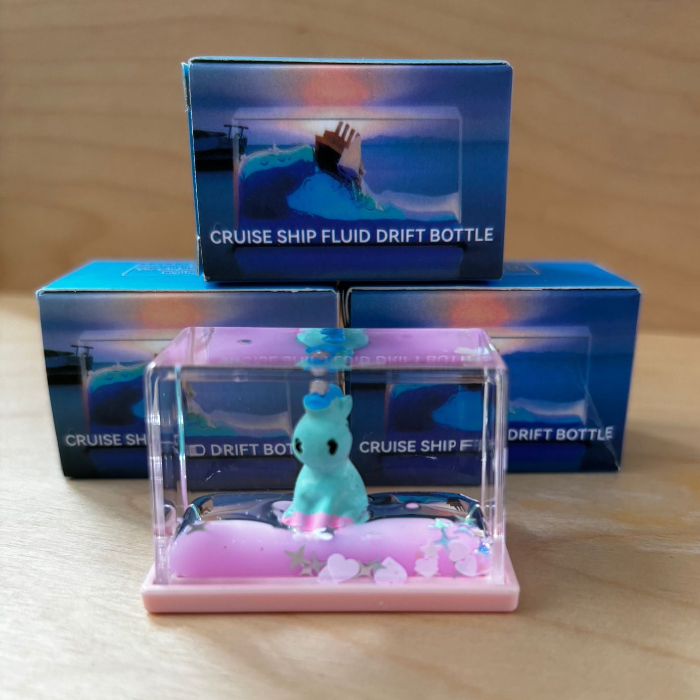 Unsinkable Floating Unicorn Liquid Drift in Box (Choose From Drop Down Menu)