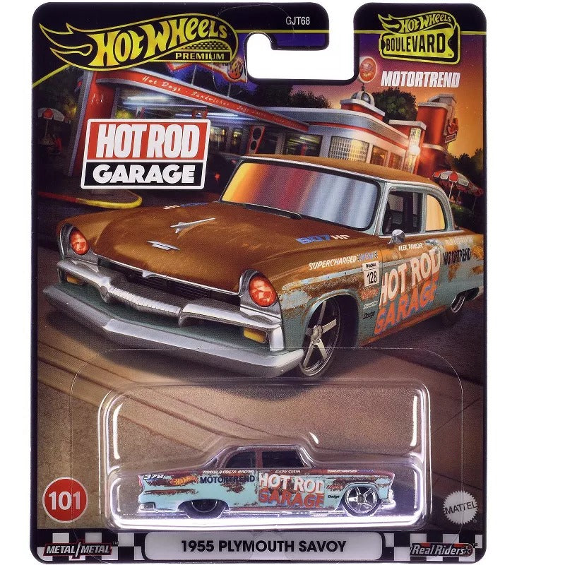 Hot Wheels Premium Imported 2025 Boulevard Exclusive Collection - 1955 Plymouth Savoy