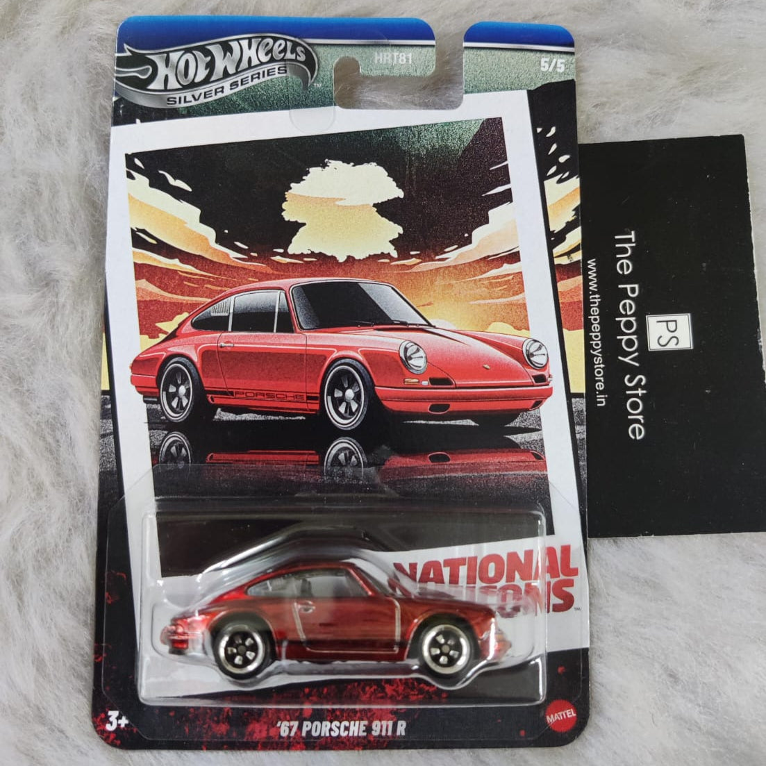 Hot Wheels 2025 Silver Series Vintage Racing Club Cars  1:64 Scale - 67 Porsche 911 R ( Chase Piece)