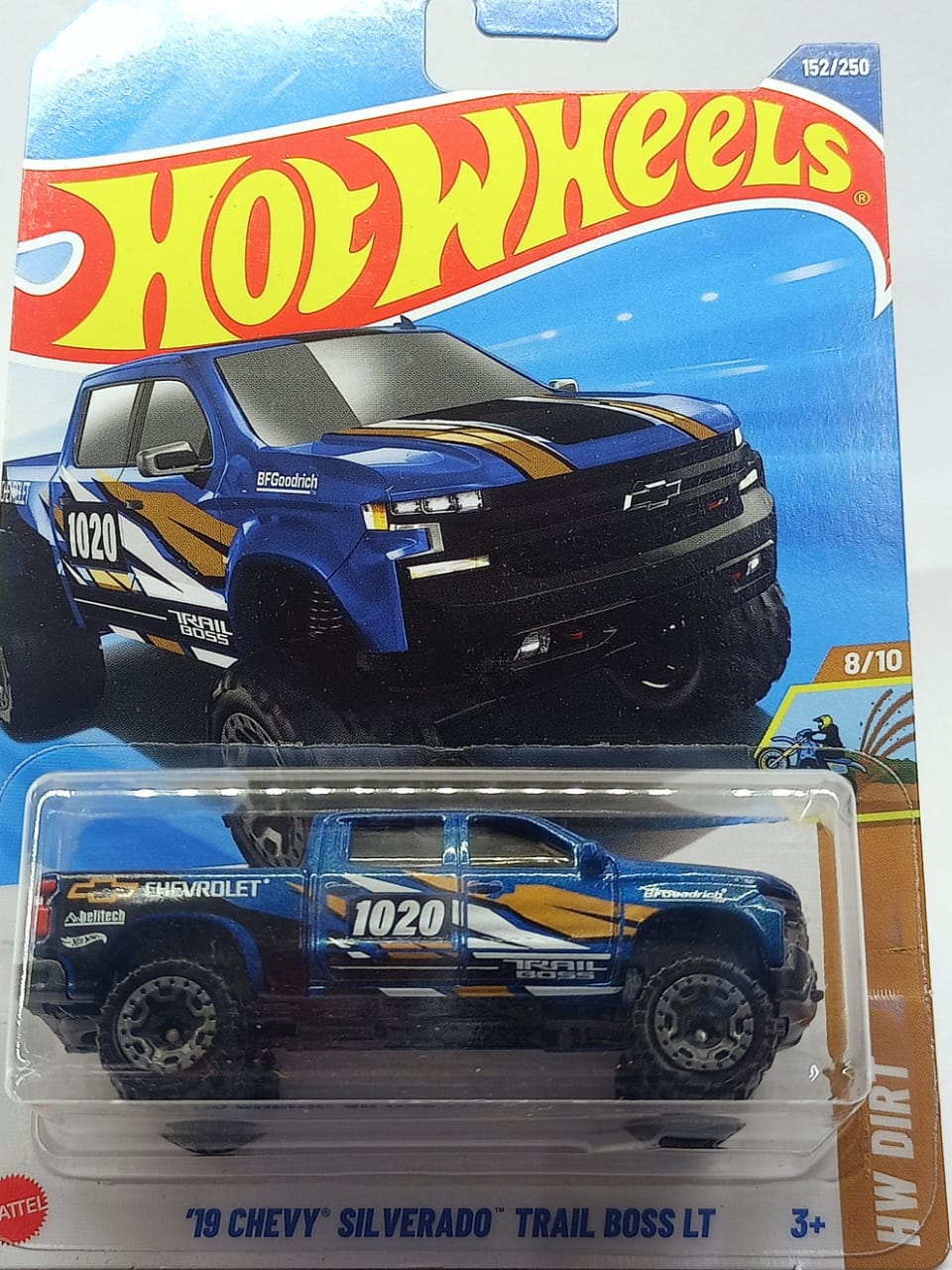 Hotwheels Imported G and H 2025 Case -19 Chevy Silverado Trail Boss LT