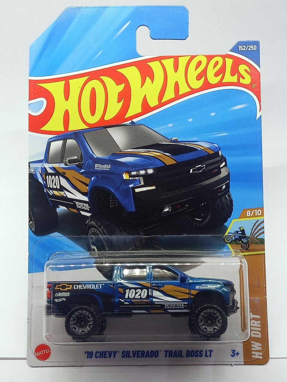 Hotwheels Imported G and H 2025 Case -19 Chevy Silverado Trail Boss LT