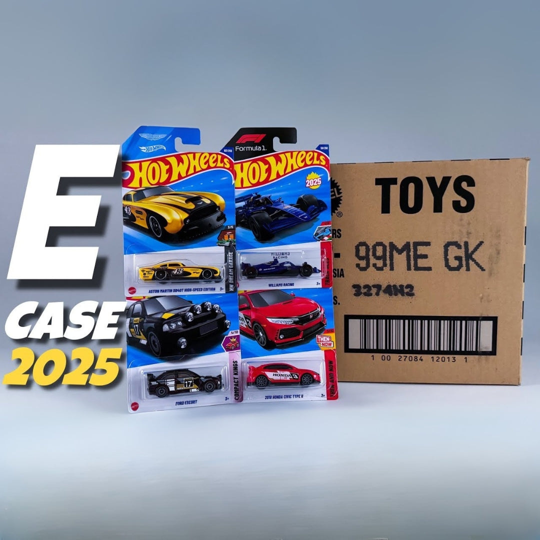 Hot Wheels Vehicle Exclusive Collection 2025 E Full Case - 72 Cars