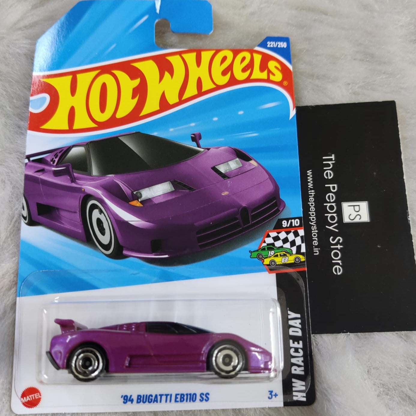 Hot Wheels 2025 L and M Case Vehicle Exclusive Collection - '94 Bugatti EB110 SS