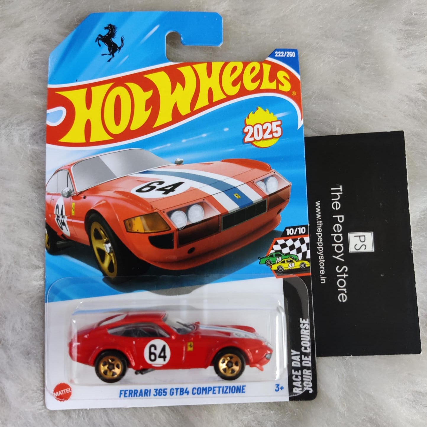 Hot Wheels 2025 L and M Case Vehicle Exclusive Collection - Ferrari 365 GTB4 CompetizIone