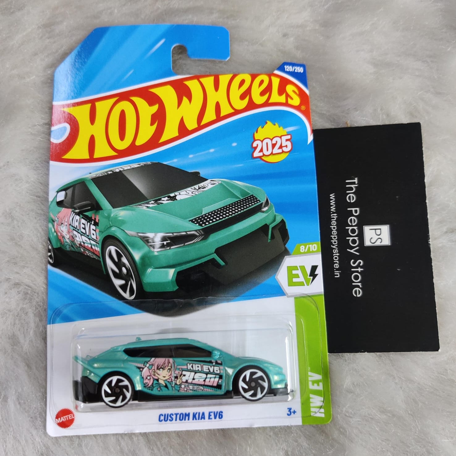 Hot Wheels 2025 L and M Case Vehicle Exclusive Collection -  Custom Kia EV6